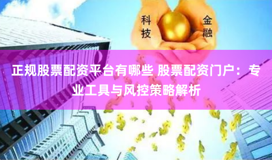 正规股票配资平台有哪些 股票配资门户:专业工具与风控策略解析